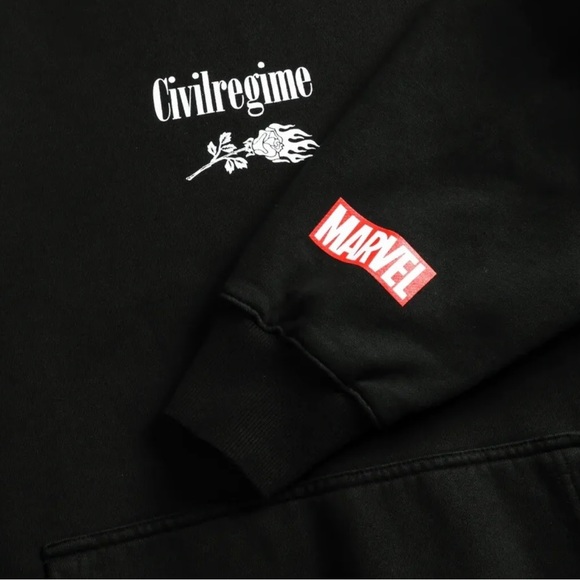 EDDIE BROCK SNAP HOODIE civil regime hoodie XL. - Picture 4 of 4